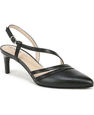 LifeStride Women's Arlo Pointed Toe Slingback Pumps