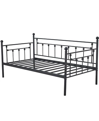 Slickblue Elegant Metal Daybed Frame for Bedroom or Living Room