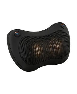 Shiatsu Massage Cushion with Heat, Full-Body Back, Neck, and Lumbar Relief, Usb Powered for Home, Office, or Car Use