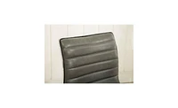 Slickblue Heavy Duty Channel-Tufted Conference Chair for Comfortable and Stylish Meeting Room Seating