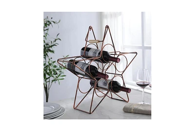 Kings Brand Furniture – Metal Countertop Tabletop Wine Rack