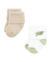 Touched by Nature Baby Boys Organic Cotton Socks, Forest Explorer