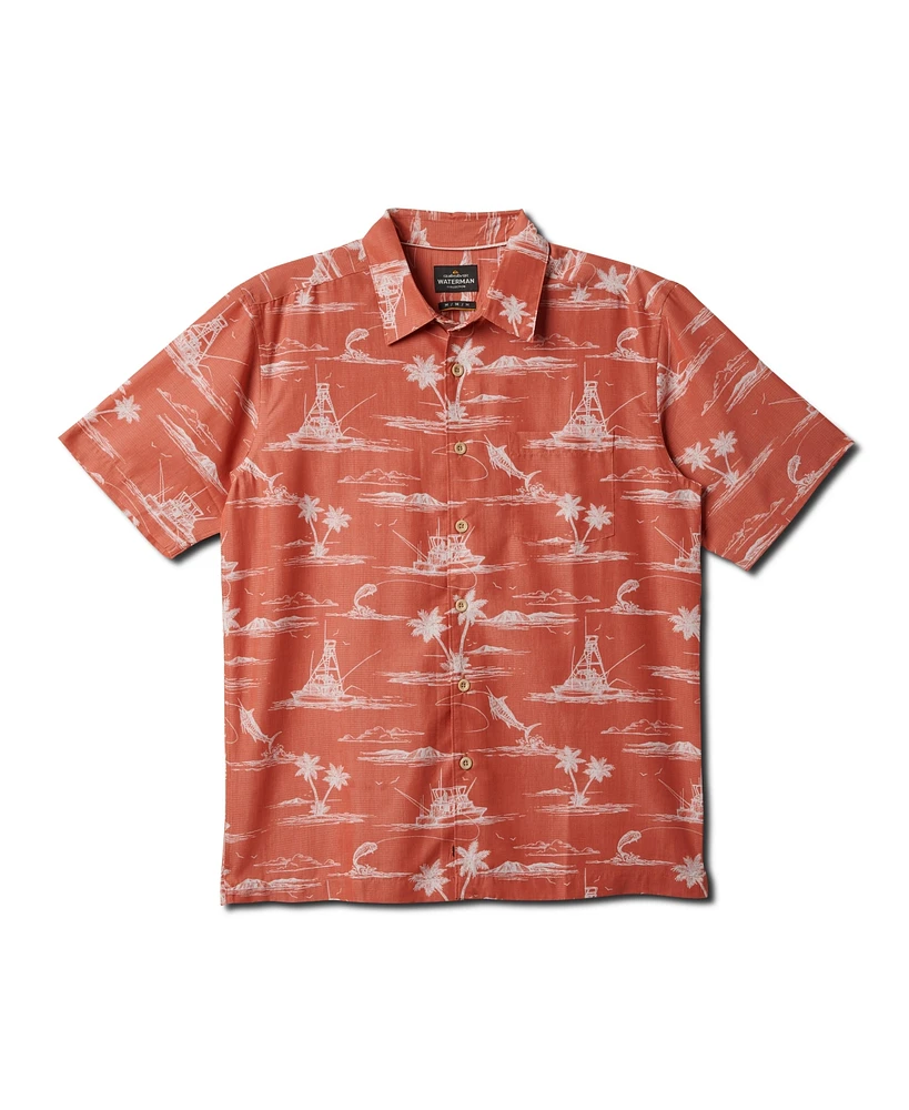 Quiksilver Waterman Men's Paradise Found Woven Shirt