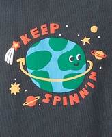 Epic Threads Toddler Boys Keep Spinnin' Earth T-Shirt, Exclusively at Macy's