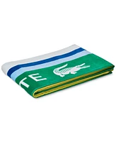 Lacoste Home Sunscreen Stripe Cotton Beach Towel