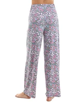 Roudelain Women's Printed Drawstring Pajama Pants
