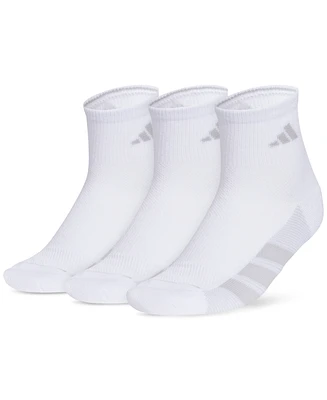 adidas Women's 3-Pk. All Day Training Quarter Socks