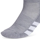 adidas Women's 3-Pk. All Day Training Quarter Socks