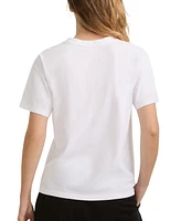 Reebok Women's Snake-Print Logo T-Shirt