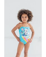 Gabby's Dollhouse Toddler Girls Dreamworks One Piece Bathing Suit