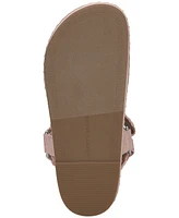 Lucky Brand Women's Ullaniah Whipstitch Footbed Flat Sandals