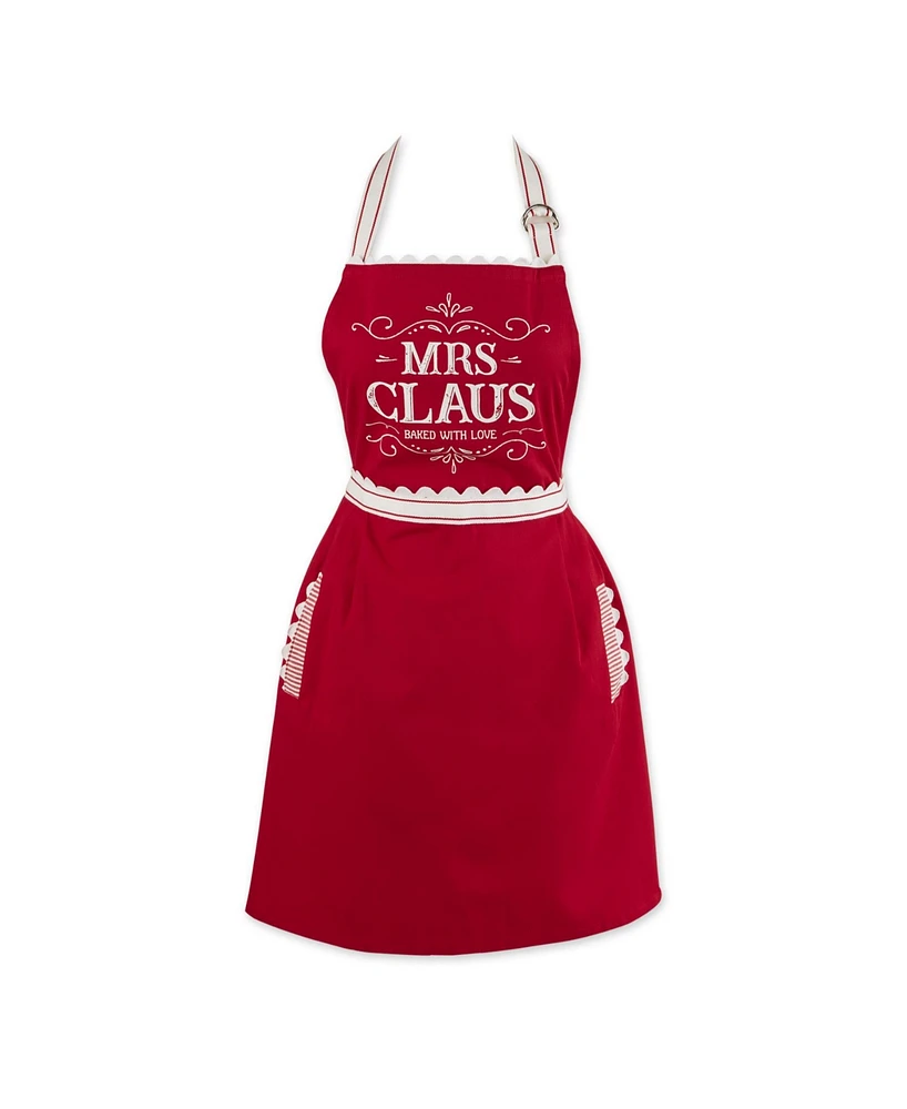 Design Imports Mrs Claus Baking Apron