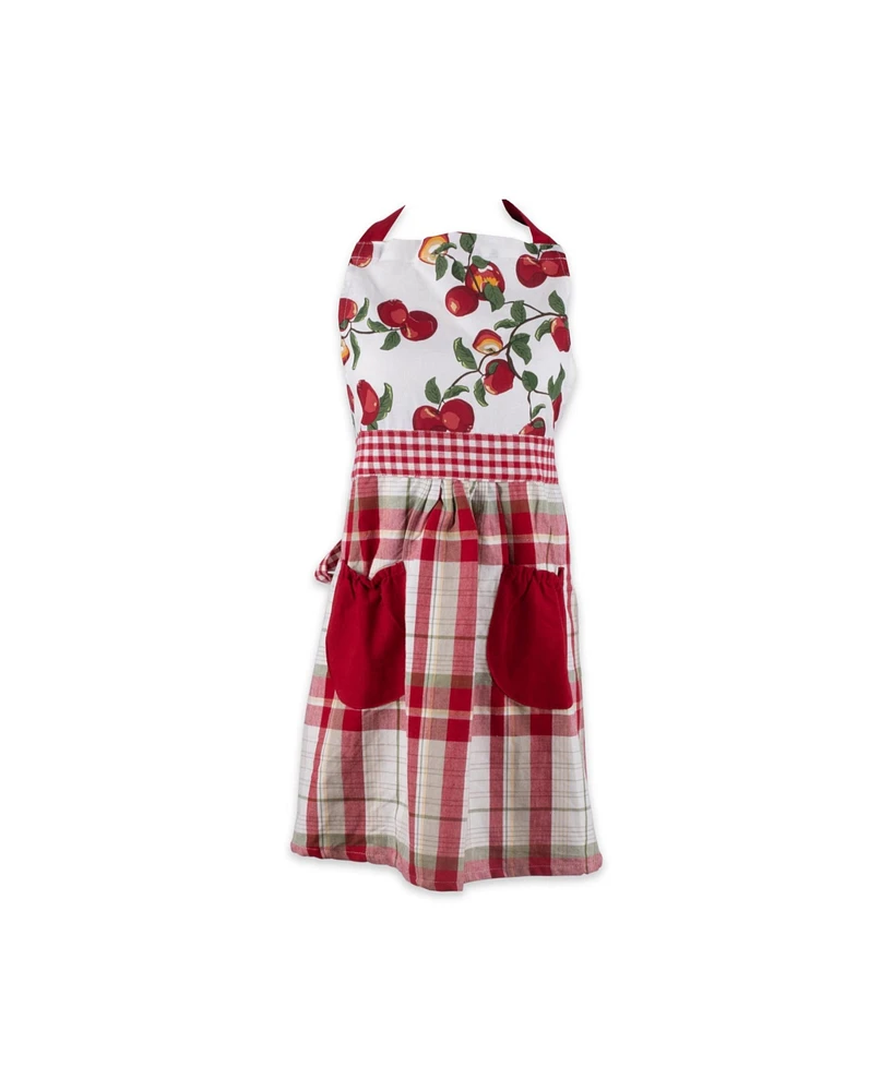 Design Imports Apple Orchard Print Apron