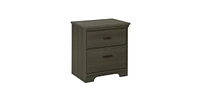 Slickblue 2-Drawer Bedroom Nightstand for Functional and Stylish Bedroom Storage