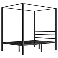 Slickblue Modern Four Poster Canopy Bed