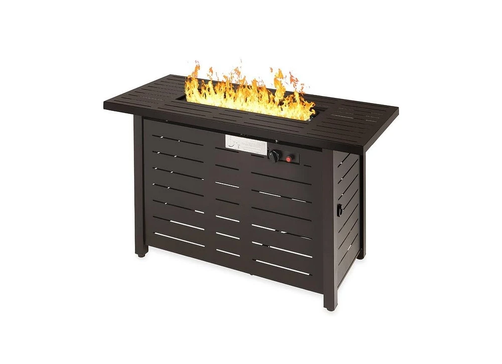 Slickblue Outdoor Heating Fire Pit - Stylish Patio Fireplace for Warmth and Ambiance