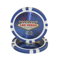 Slickblue Holo Inlay Poker Chips (25-Pack) – High-Quality Poker Chips