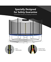 Gouun 8 Feet Trampoline Safety Replacement Protection Enclosure Net