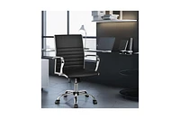 Slickblue High Back Modern Classic Office Chair with Armrests