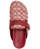 Coach Women's Blake Turnbuckle Clog Flats