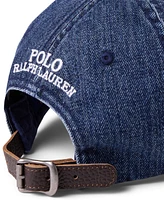 Polo Ralph Lauren Men's Polo Bear Denim Ball Cap