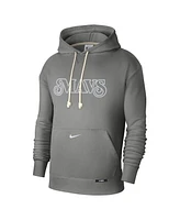 Nike Men's Steel Dallas Mavericks 2024/25 City Edition Courtside Standard Issue Pullover Hoodie