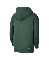 Nike Men's Hunter Green Milwaukee Bucks Courtside Standard Issue Premium Performance Pullover Hoodie