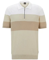 Boss by Hugo Men's Zip-Neck Knit Polo