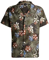 Boss by Hugo Men's Regular-Fit Printed Beach Shirt