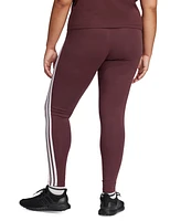 adidas Plus Essentials 3-Stripes Cotton Leggings