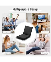 Gouun Adjustable 6 positions Folding Lazy Man Sofa Chair Floor