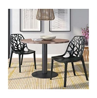 LeisureMod Modern Cornelia Dining Chair