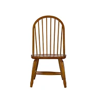 Liberty Furniture Bow Back Side Chair - Oak