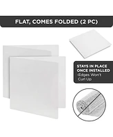 Florida Brands Hard Plastic Shelf Liner for Pull Out Shelf - Fits Pull Out Organizers 20" x 21"