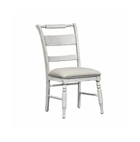 Liberty Furniture Slat Back Side Chair (Rta)-Set of 2 Traditional White