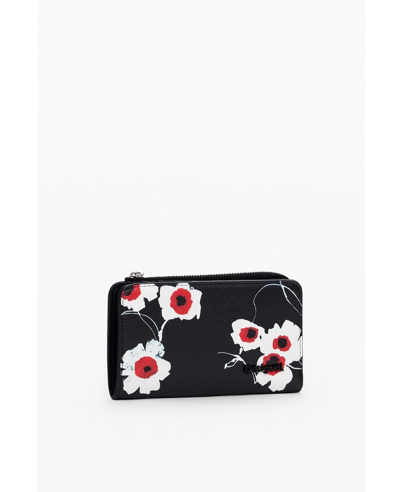 Desigual Women's Small floral wallet