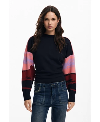 Desigual Women's Sunset landscape sweatshirt