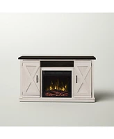 Slickblue Farm House Tv Entertainment Electric Fireplace