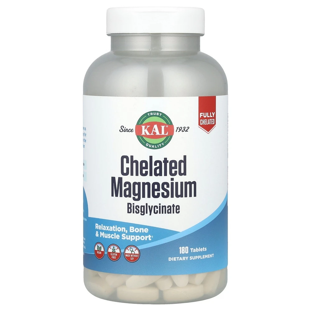 Kal Chelated Magnesium Bisglycinate 315 mg