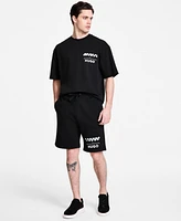 Hugo Boss Men's Dortie Relaxed Fit Drawstring 8-1/2" Shorts