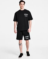 Hugo Boss Men's Drallie Short Sleeve Oversized Fit Graphic T-Shirt