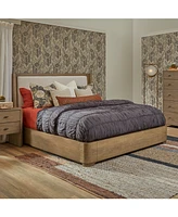 Nordic 3 Pc. King Upholstered Set (Bed, Chest & Nightstand)