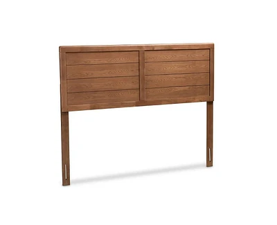 Slickblue Wood Finish Farmhouse Headboard for Cozy and Stylish Bedrooms
