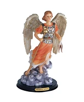 Fc Design "2-pc Set" 12"H Archangel Raphael Statue Angel of Healing Holy Figurine Statue Ornament Home Room Office Decor and Perfect Ideas for Housewa