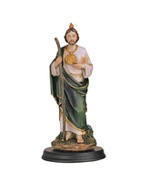 Fc Design 2-pc Set" 5"H Saint Jude Statue Holy Figurine Statue Ornament Home Room Office Decor and Perfect Ideas for Housewarming, Holidays and Birthd