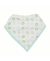 GooseWaddle Slice Slice Baby And Pizza 2 Pack Muslin & Terry Cloth Bib Set