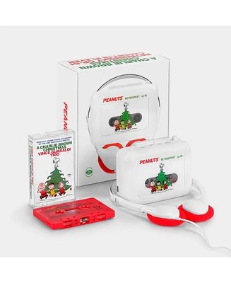 Retrospekt Peanuts "A Charlie Brown Christmas" Cp-81 Portable Cassette Player + Cassette