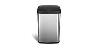 Slickblue 13-Gallon Stainless Steel Kitchen Trash Can with Motion Sensor Lid