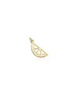 The Lovery Mini Gold Watermelon Charm 14K Gold