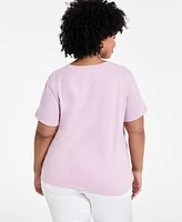 Levi's Plus Cotton Perfect Logo Lily T-Shirt